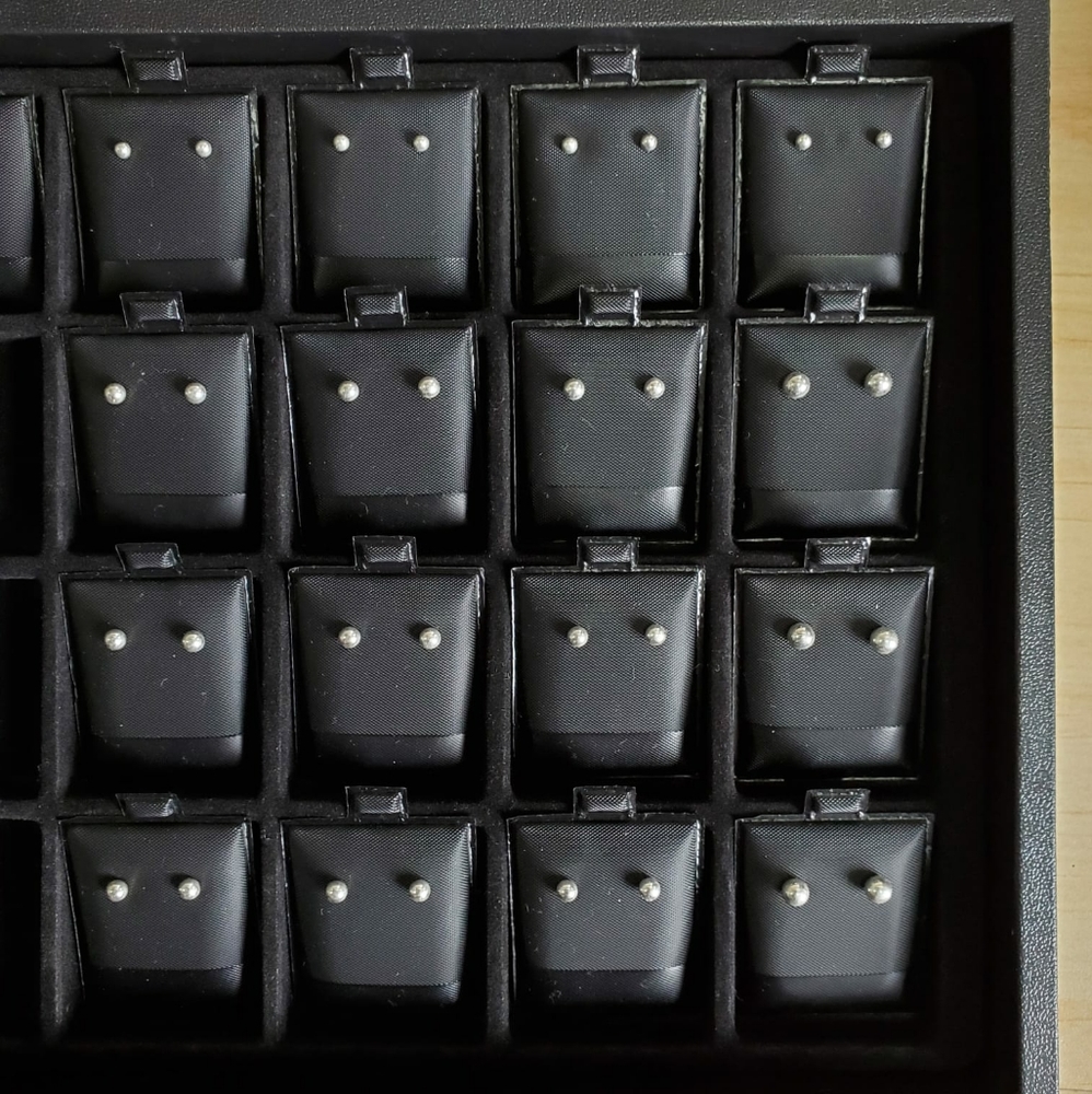Sterling silver studs